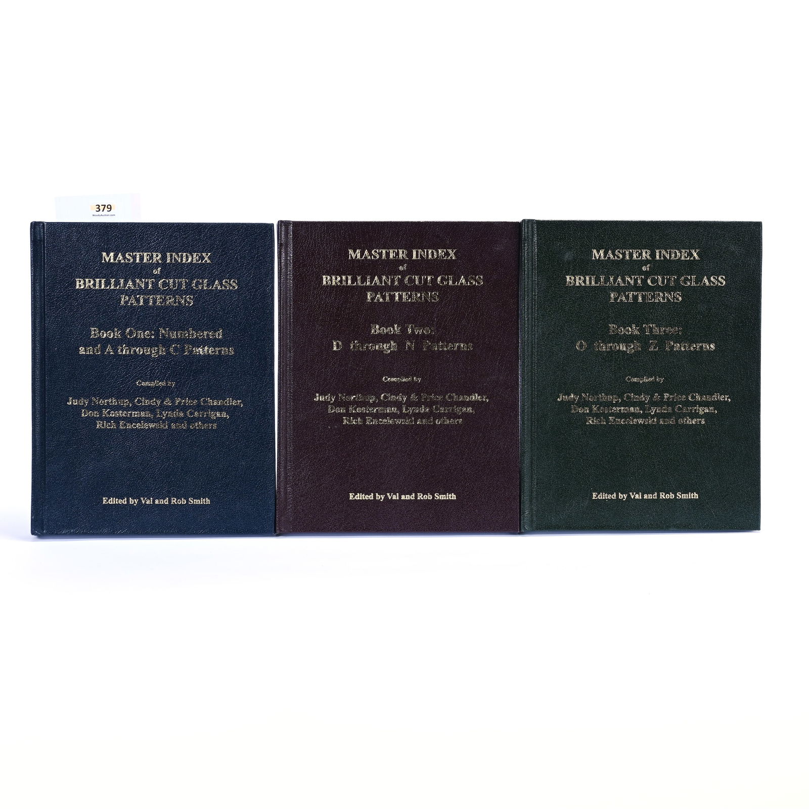 Master Index Of Brilliant Cut Glass Patterns - Complete Set (1 of 2)