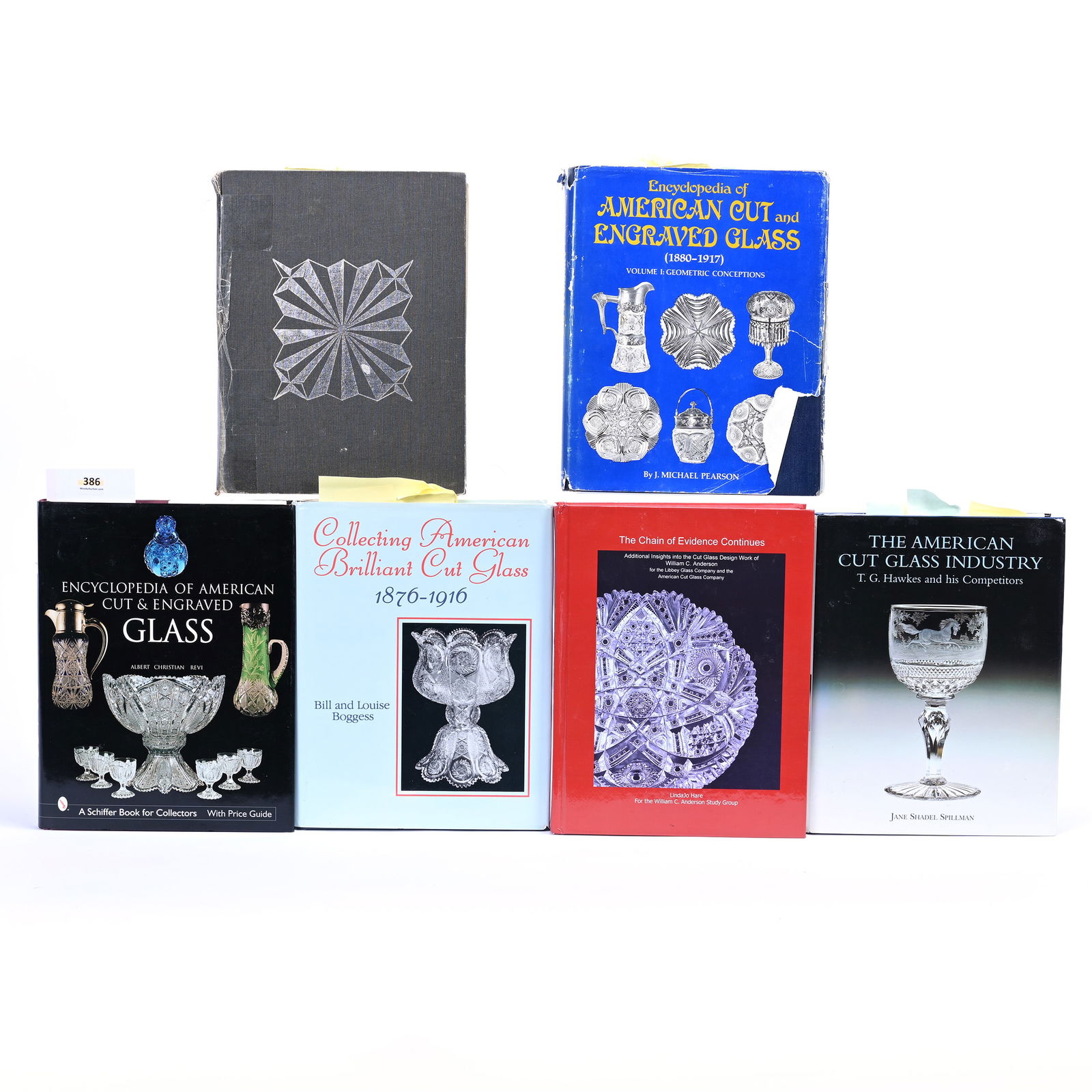 (6) Books/Catalogs About American Brilliant Cut Glass (1 of 2)