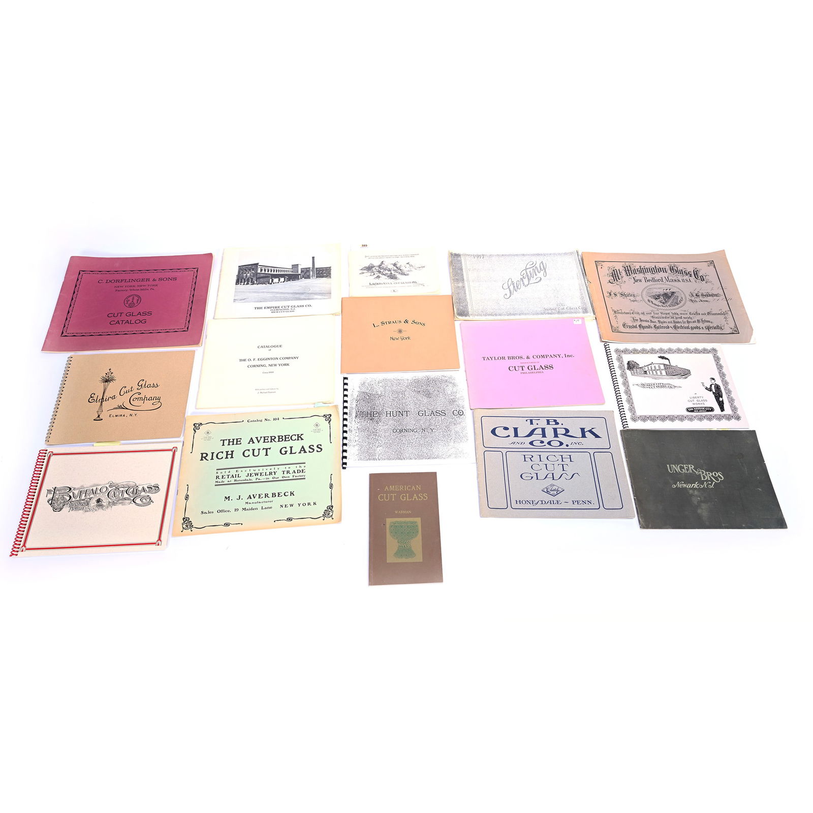 Over (16) Books/Catalogs About American Brilliant Cut Glass (1 of 8)