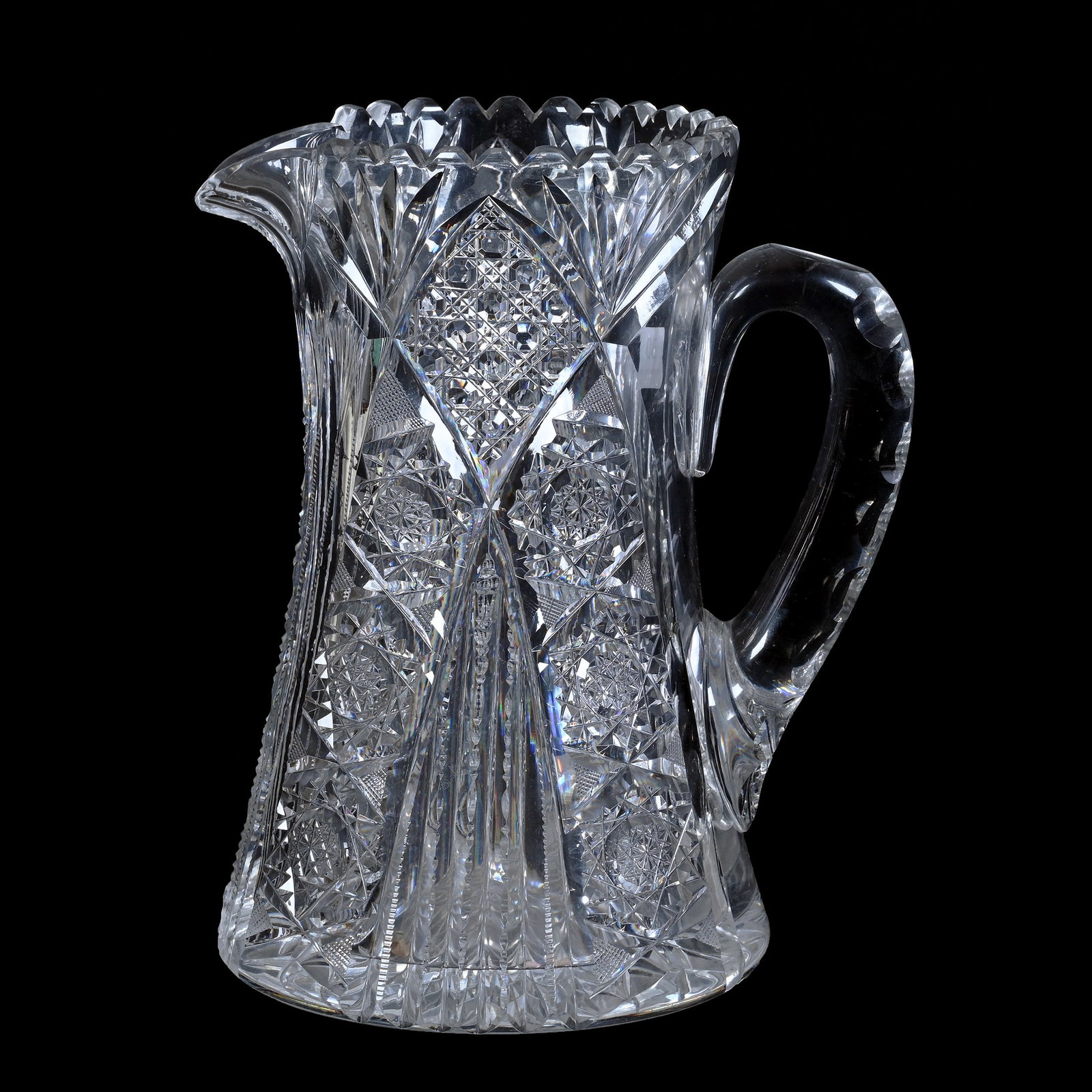 Pitcher, ABCG, Arches Of Hobstar With Cane, Prism And Fan Highlights (1 of 4)
