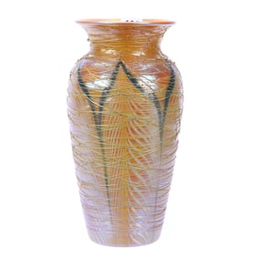 Vase, Unmarked Durand Art Glass