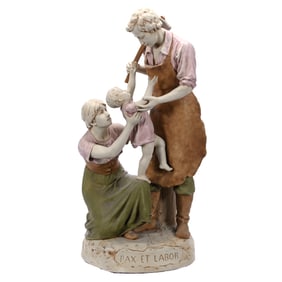Figural Group Marked Royal Dux #1782