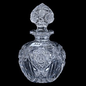 Cologne Bottle, American Brilliant Cut Glass