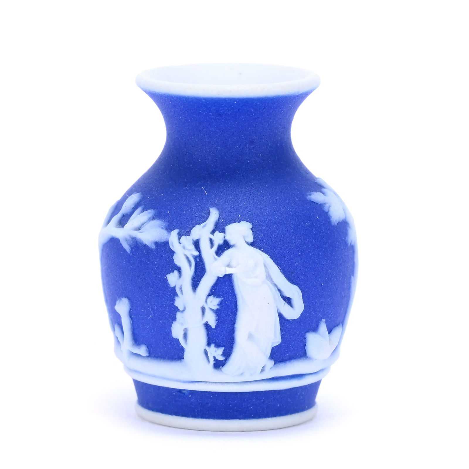 Miniature Vase, Marked Wedgwood (Mark Is Difficult To Discern) (1 of 4)