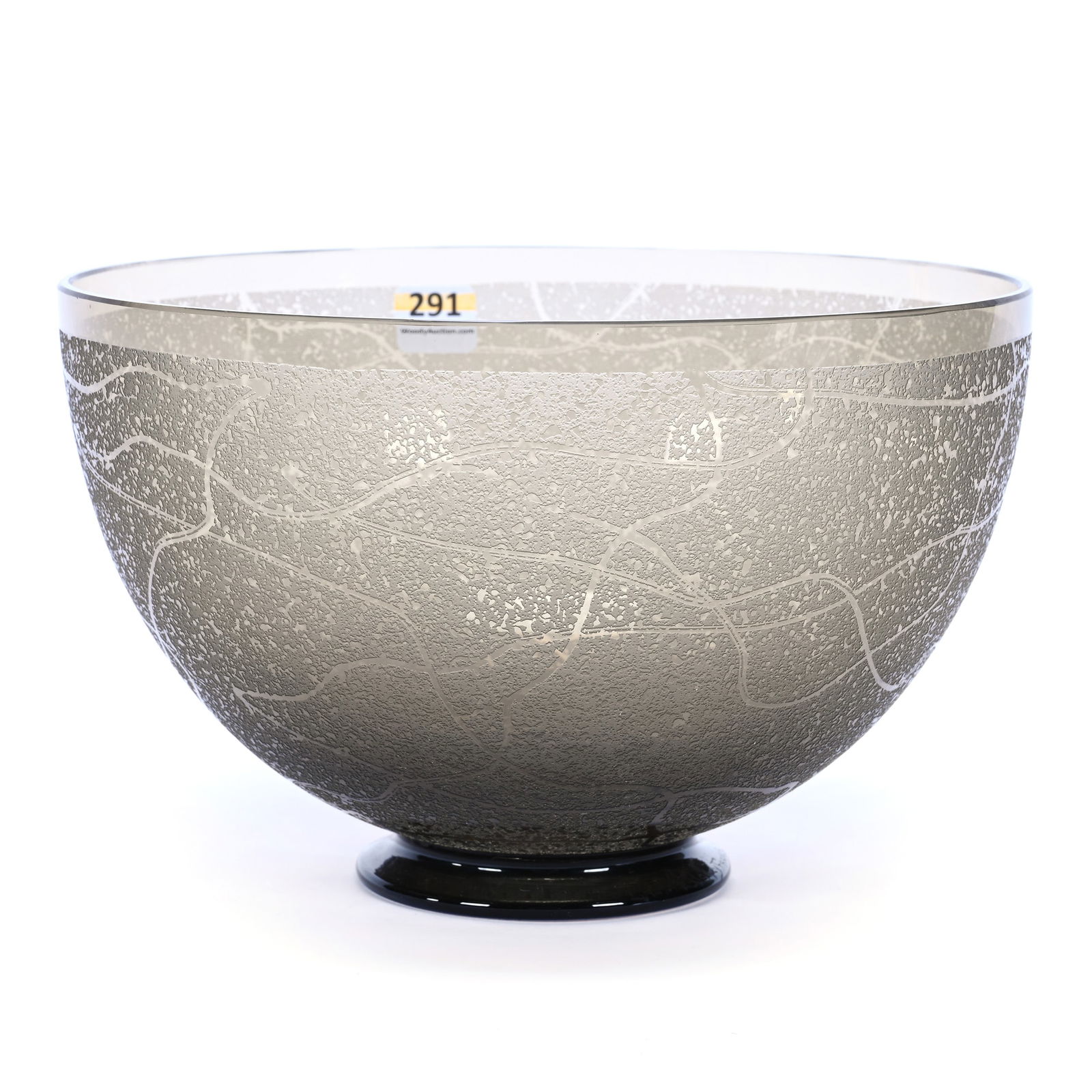 Bowl Signed Daum Nancy France Art Glass (1 of 4)