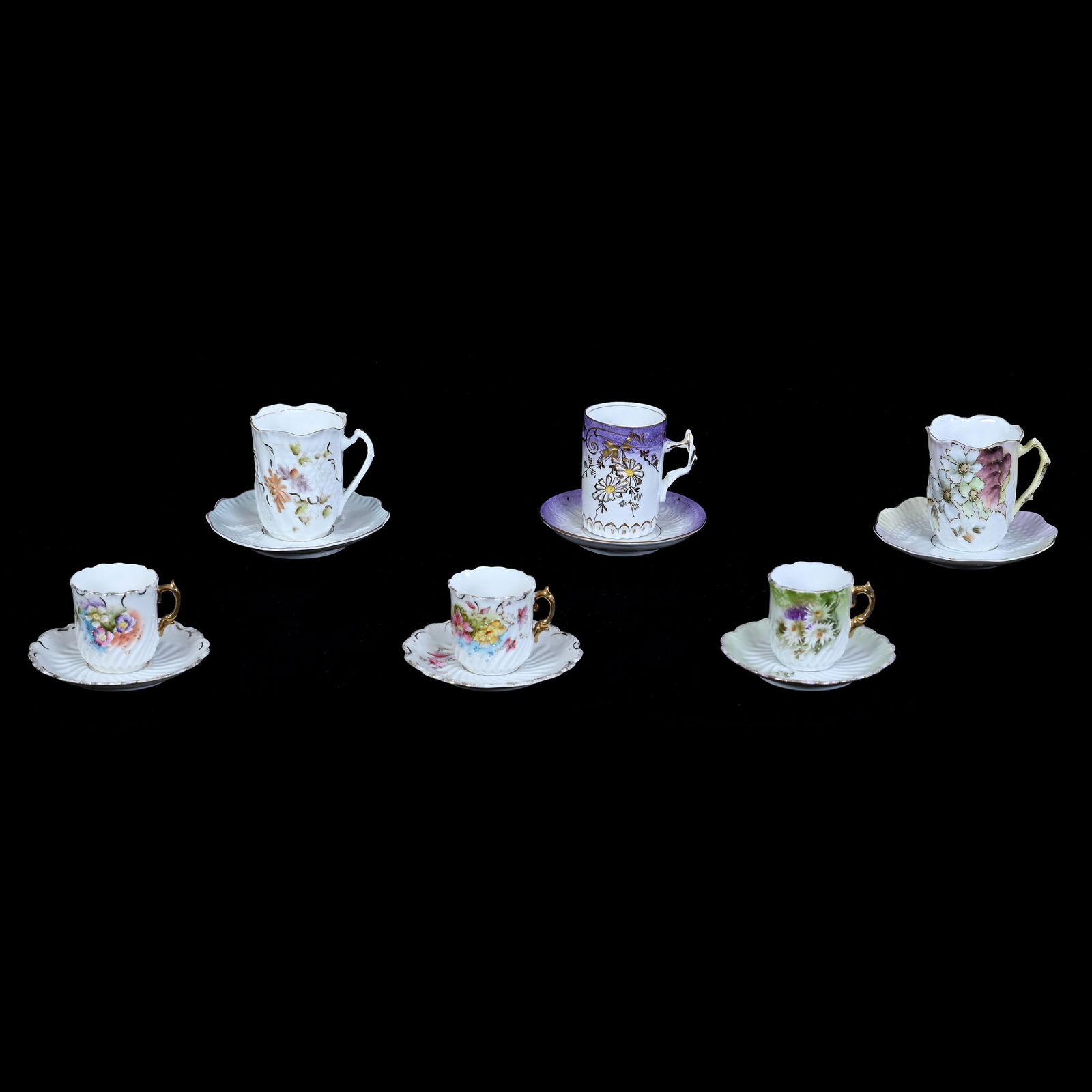 (6) Assorted Cups And Saucers (1 of 3)