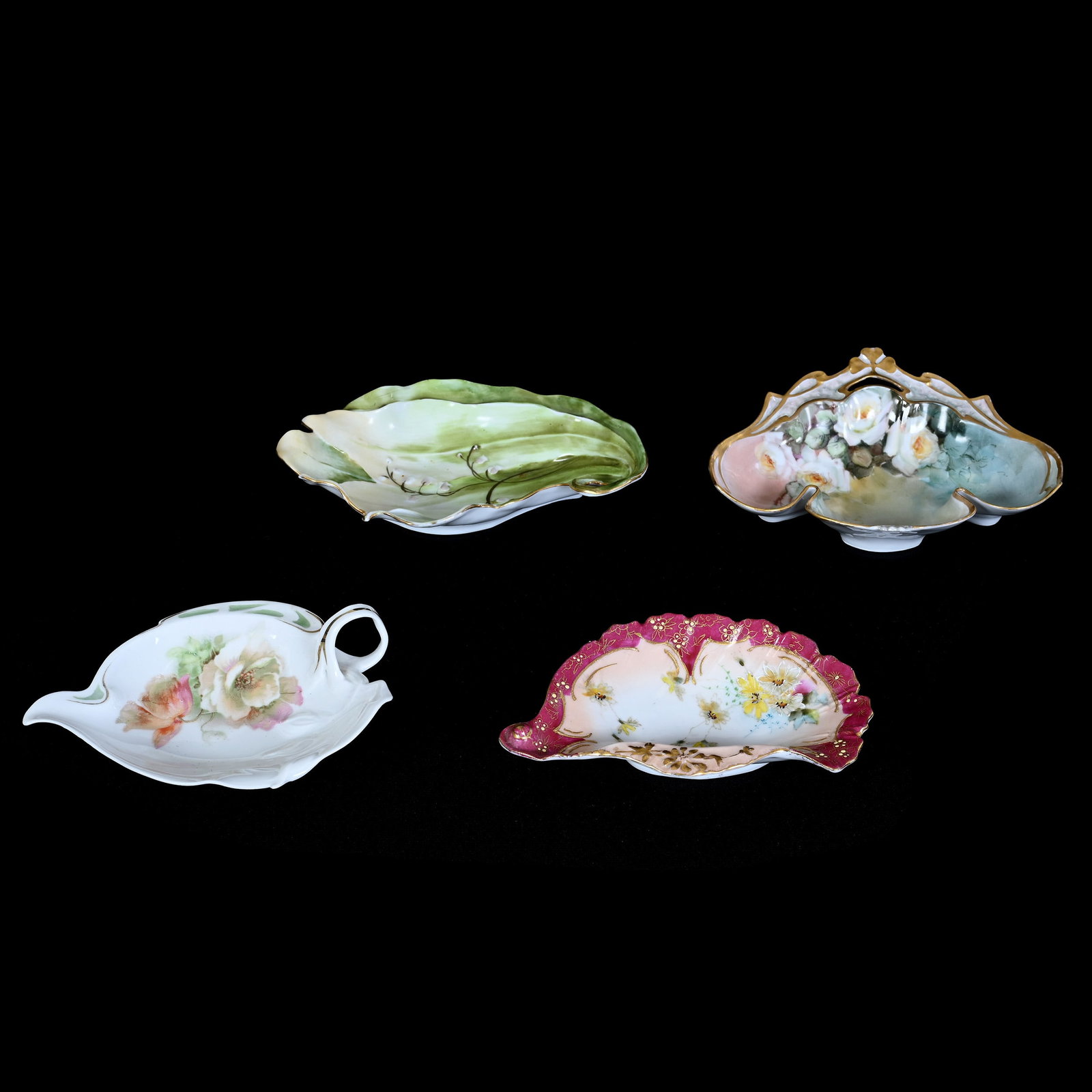 (4) Nappies, Unmarked R.S. Prussia (1 of 2)