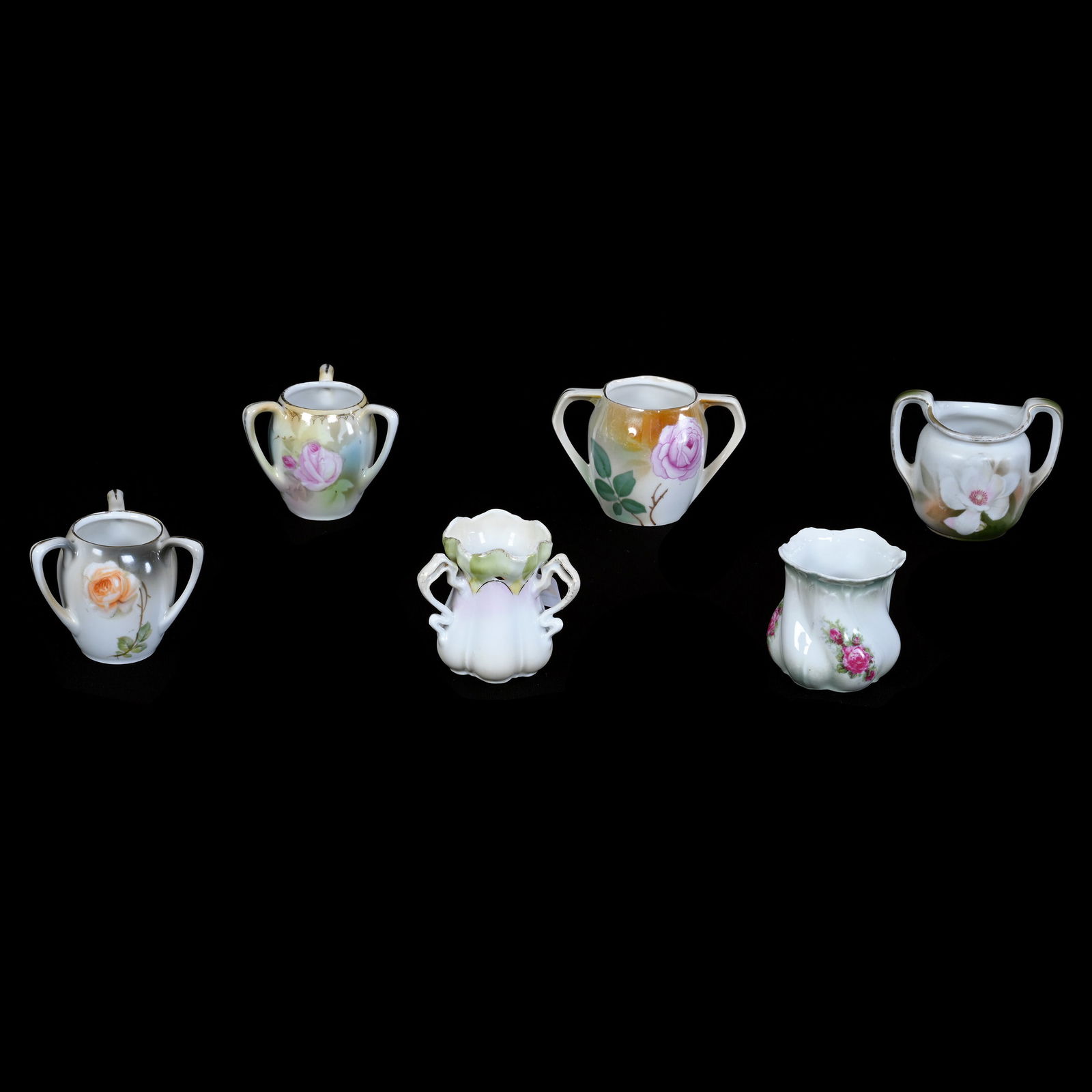 (6) Toothpick Holders Marked R. S. Germany, Two Unmarked (1 of 4)