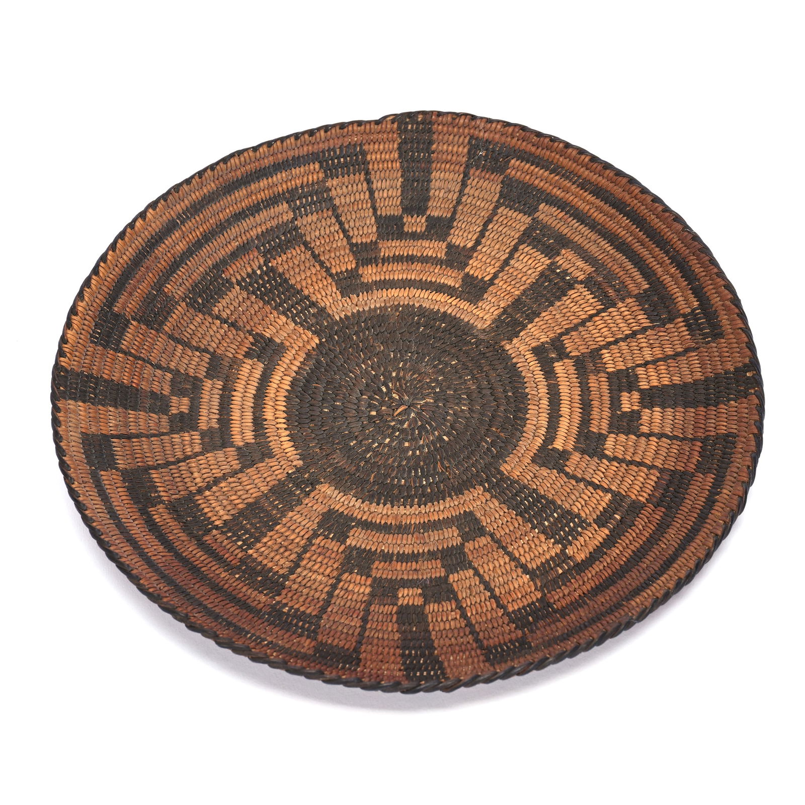 Original Native American Basket, Attributed To Pima Tribe