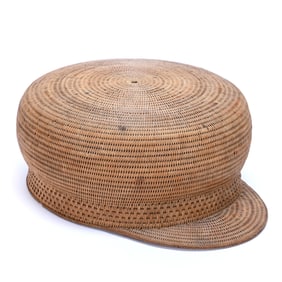 Native American Cap, Attributed To California Serrano Tribe