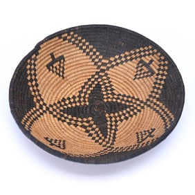 Basket, Native American Apache Indian, Circa 1930's
