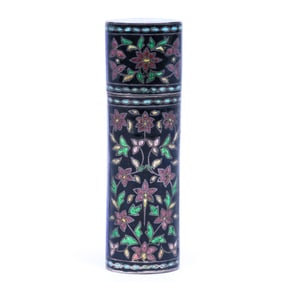 Chinese Cloisonne Pocket Toothpick Holder
