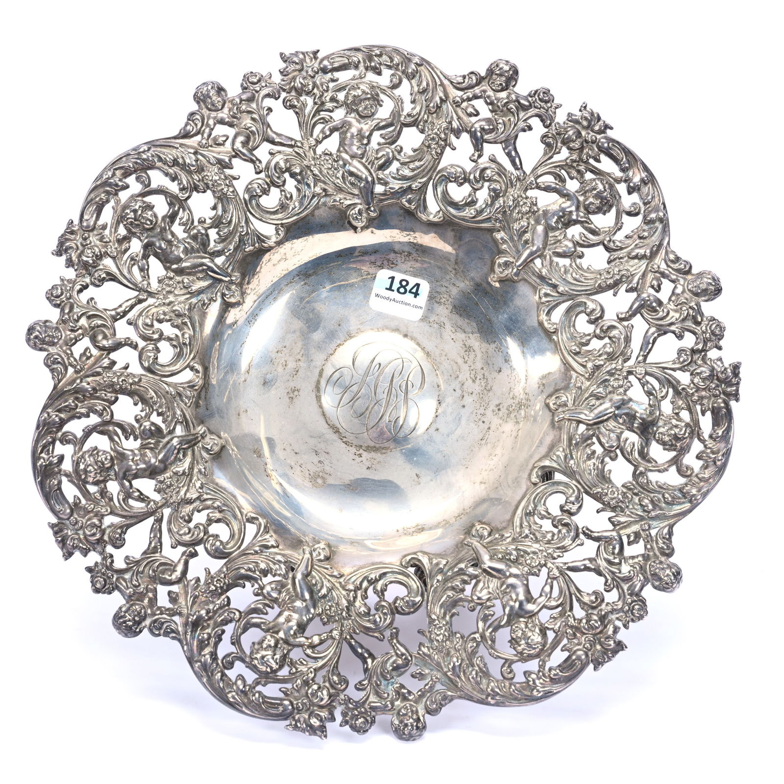 Compote, Solid Sterling Silver, Marked Black, Starr, And Frost #132 (1 of 4)