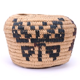 Basket, Native American, Attributed To Papago Tribe