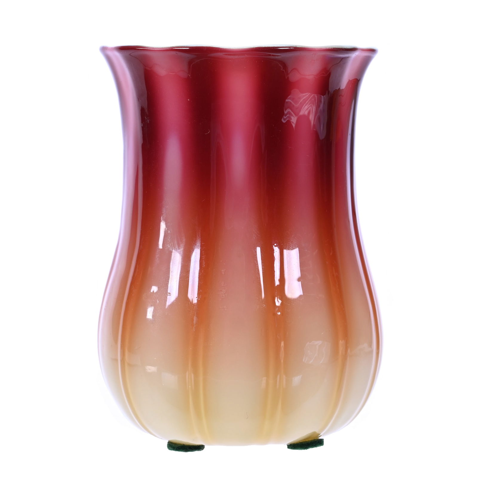 Spooner, Plated Amberina Art Glass By New England, Excellent Example (1 of 3)