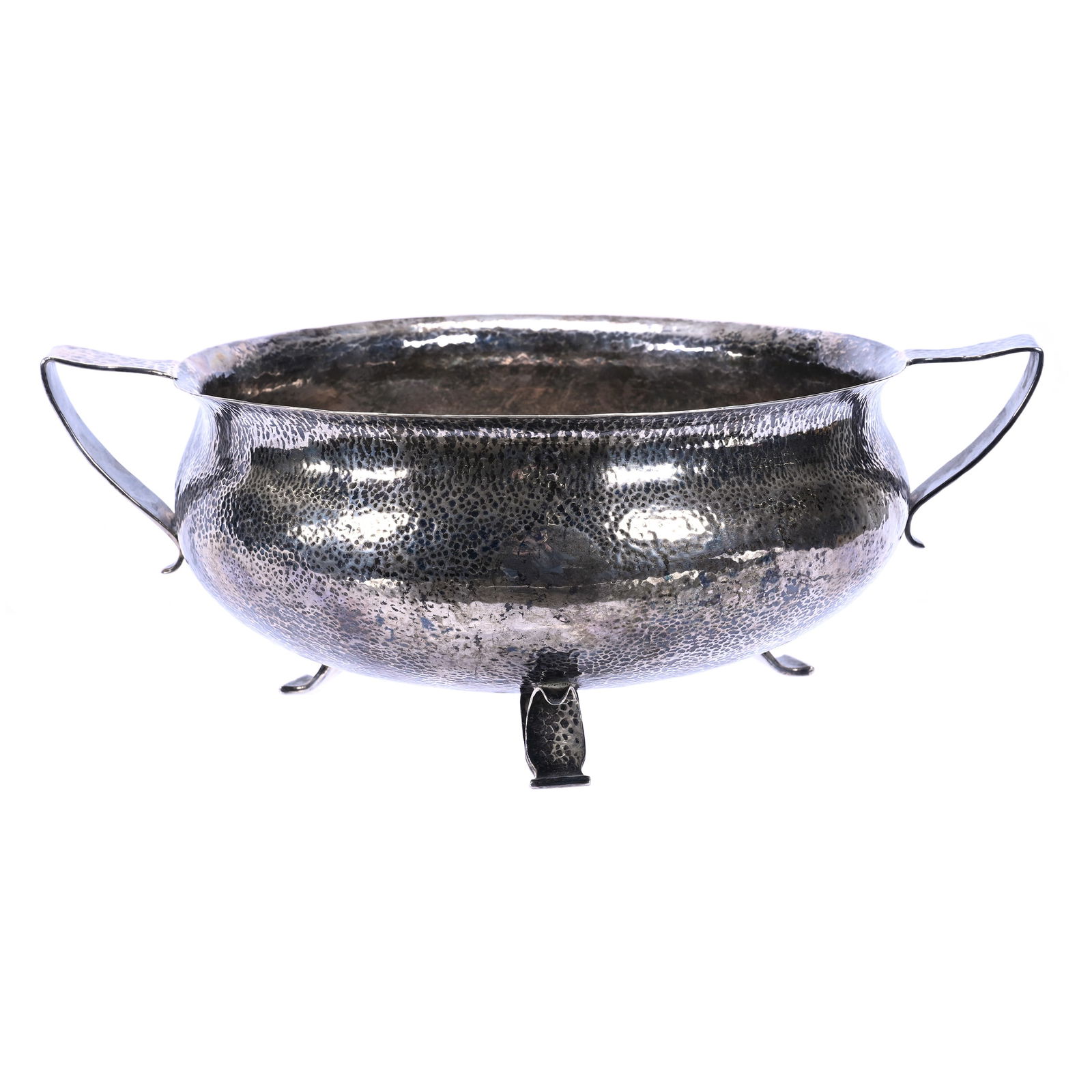 Bowl, Footed, Two Handles, 900 Purity Silver (1 of 4)