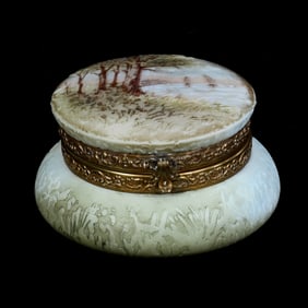 Jewel Box Marked Kuttonia By C.F. Monroe