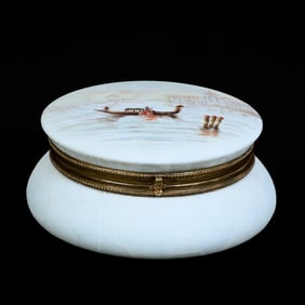 Dresser Box, Unmarked Kuttonia By C.F. Monroe