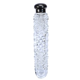 Laydown Perfume, American Brilliant Cut Glass, Russian And Pillar Pattern