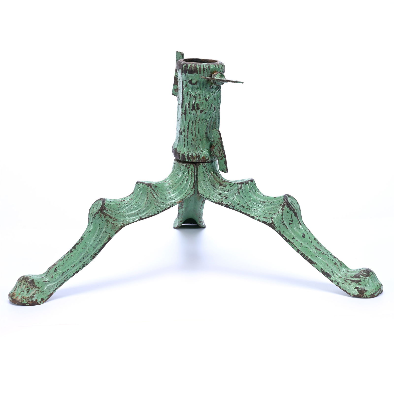 Vintage Cast Iron Christmas Tree Stand, German (1 of 4)