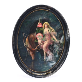 Advertising Tin Tray By American Art Works