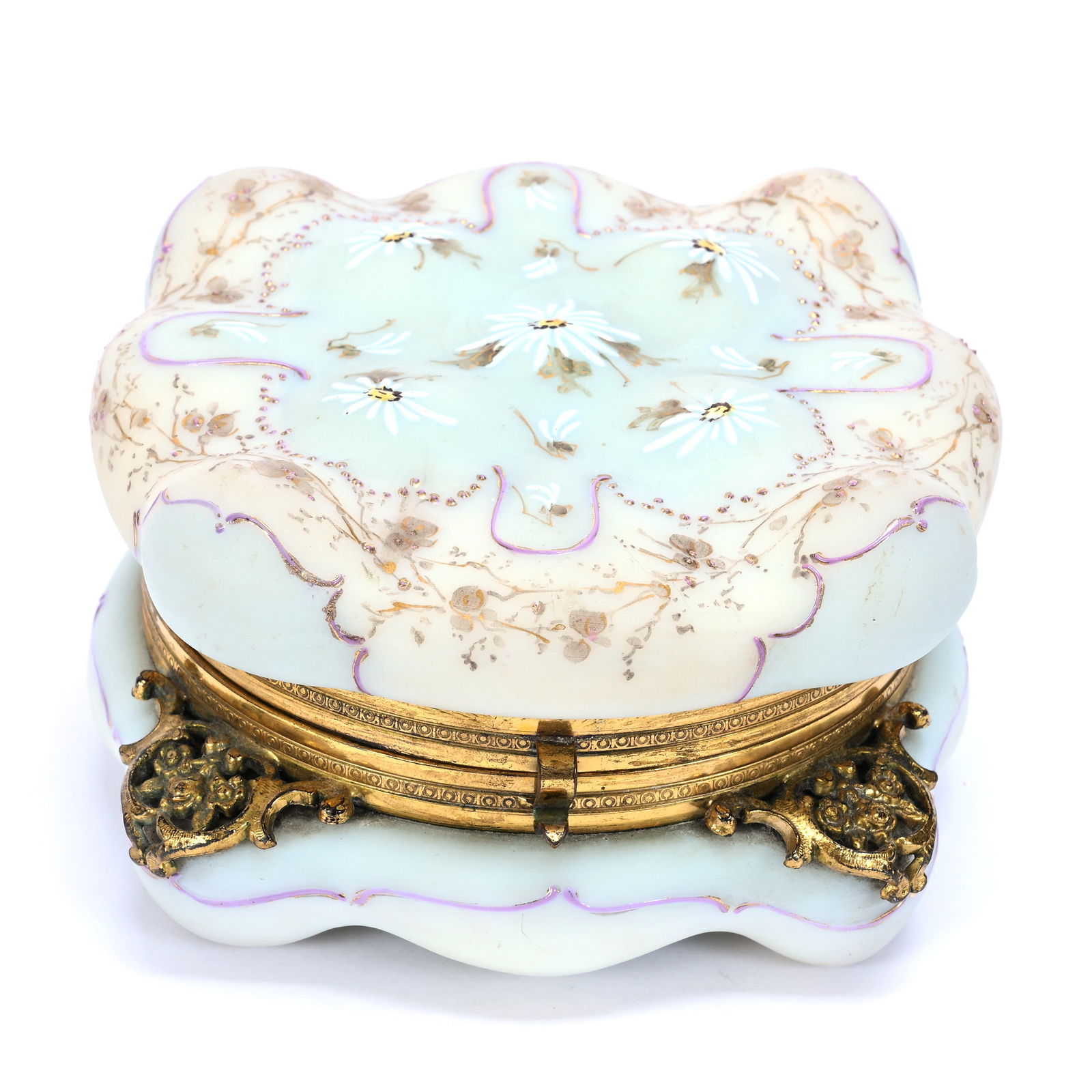 Jewel Box, Unmarked Wave Crest, Egg Crate Mold (1 of 4)