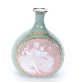 Vase, Unmarked Royal Pate Sur Pate