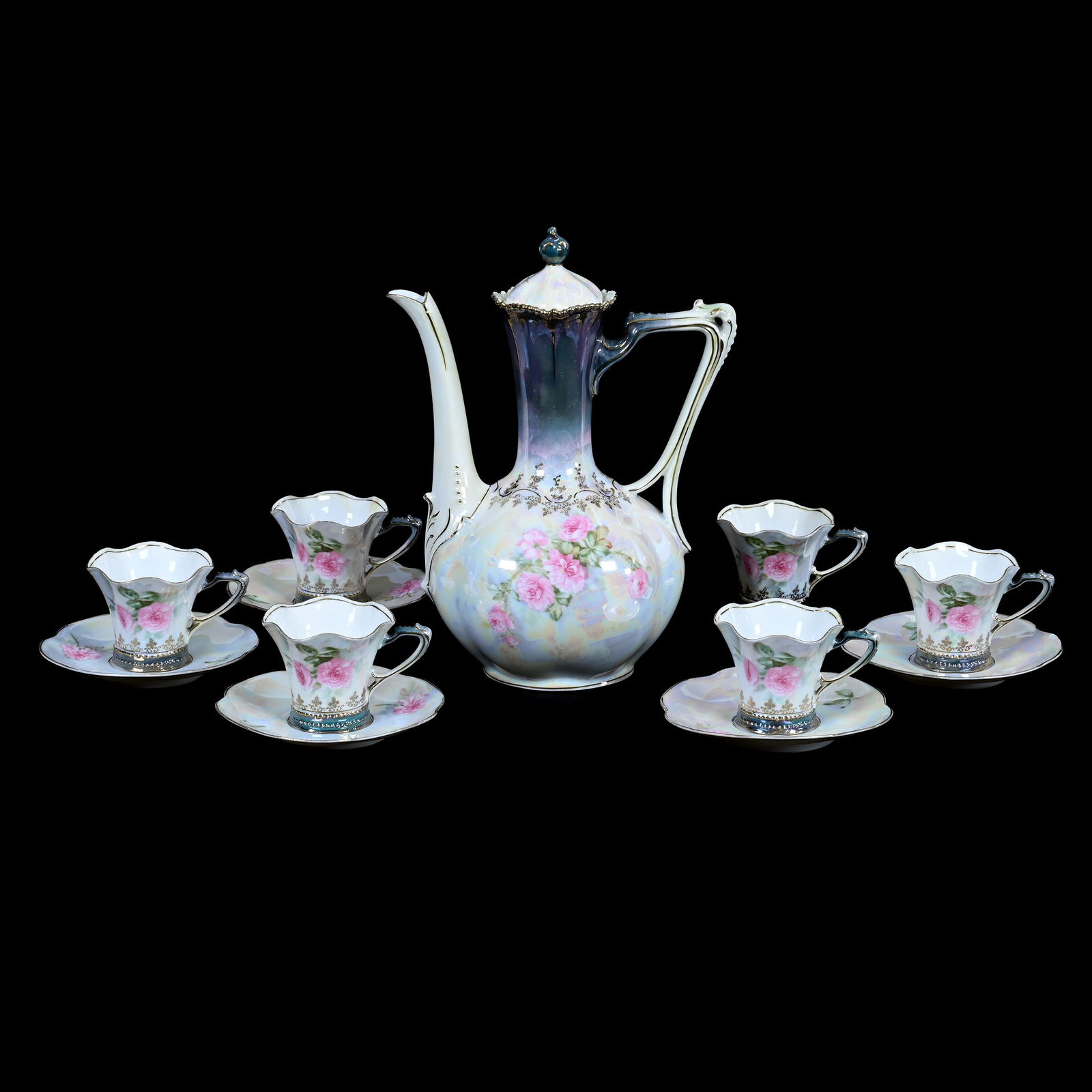 Demitasse Set Marked R.S. Prussia (1 of 4)