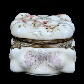 Humidor, Unmarked Wave Crest Egg Crate Mold