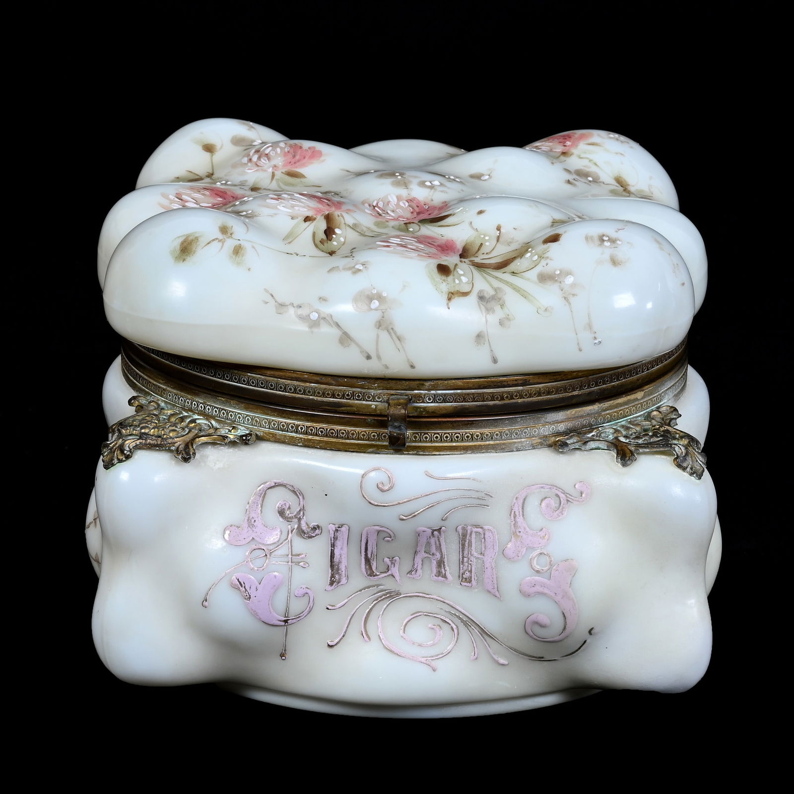 Humidor, Unmarked Wave Crest Egg Crate Mold (1 of 4)