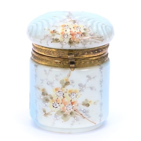 Cigarette Jar, Wave Crest Banner Mark, Shell Mold