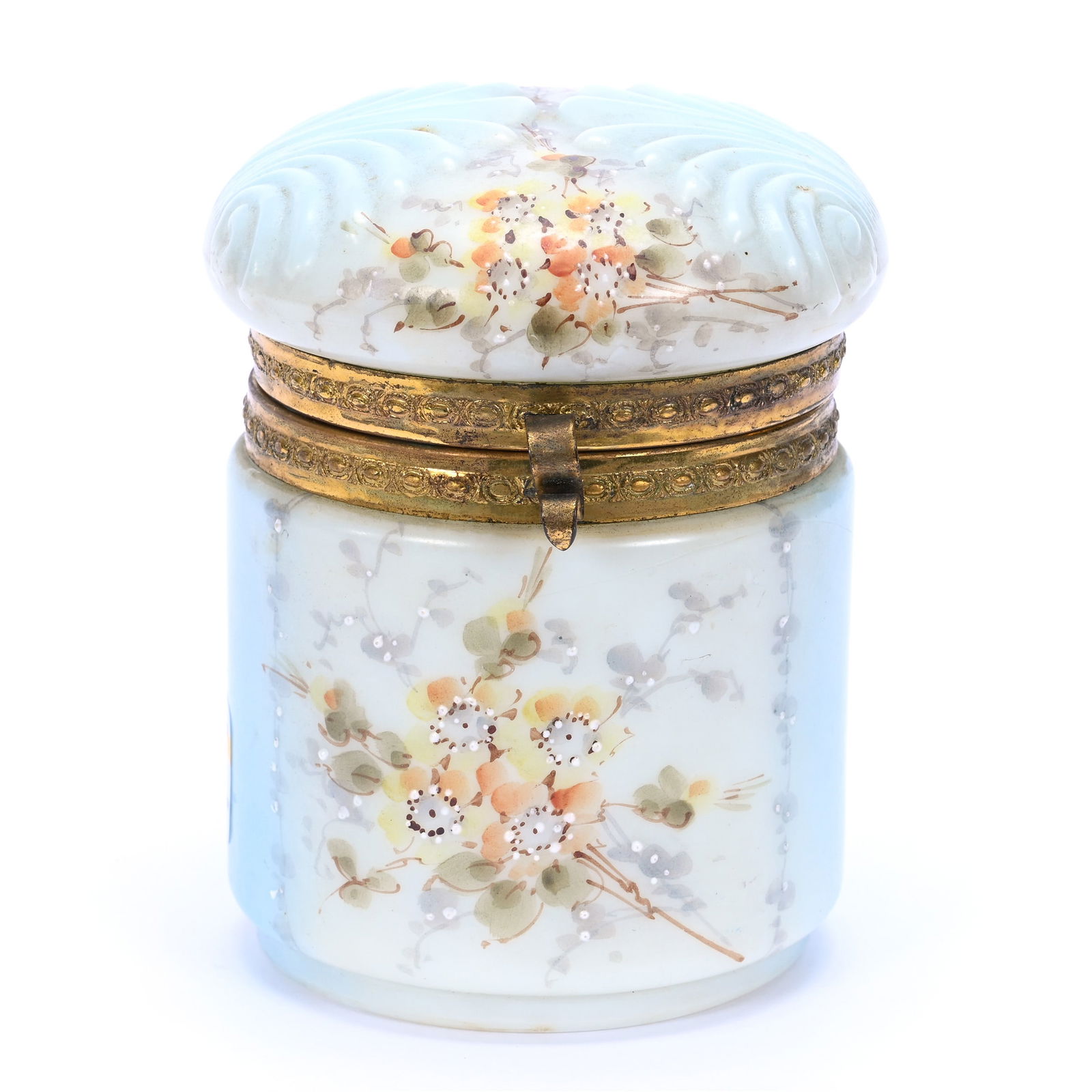 Cigarette Jar, Wave Crest Banner Mark, Shell Mold (1 of 4)