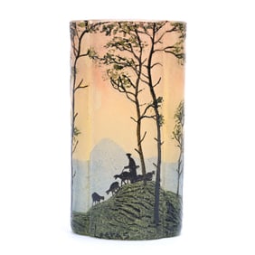 Vase Signed Legras French Cameo Art Glass