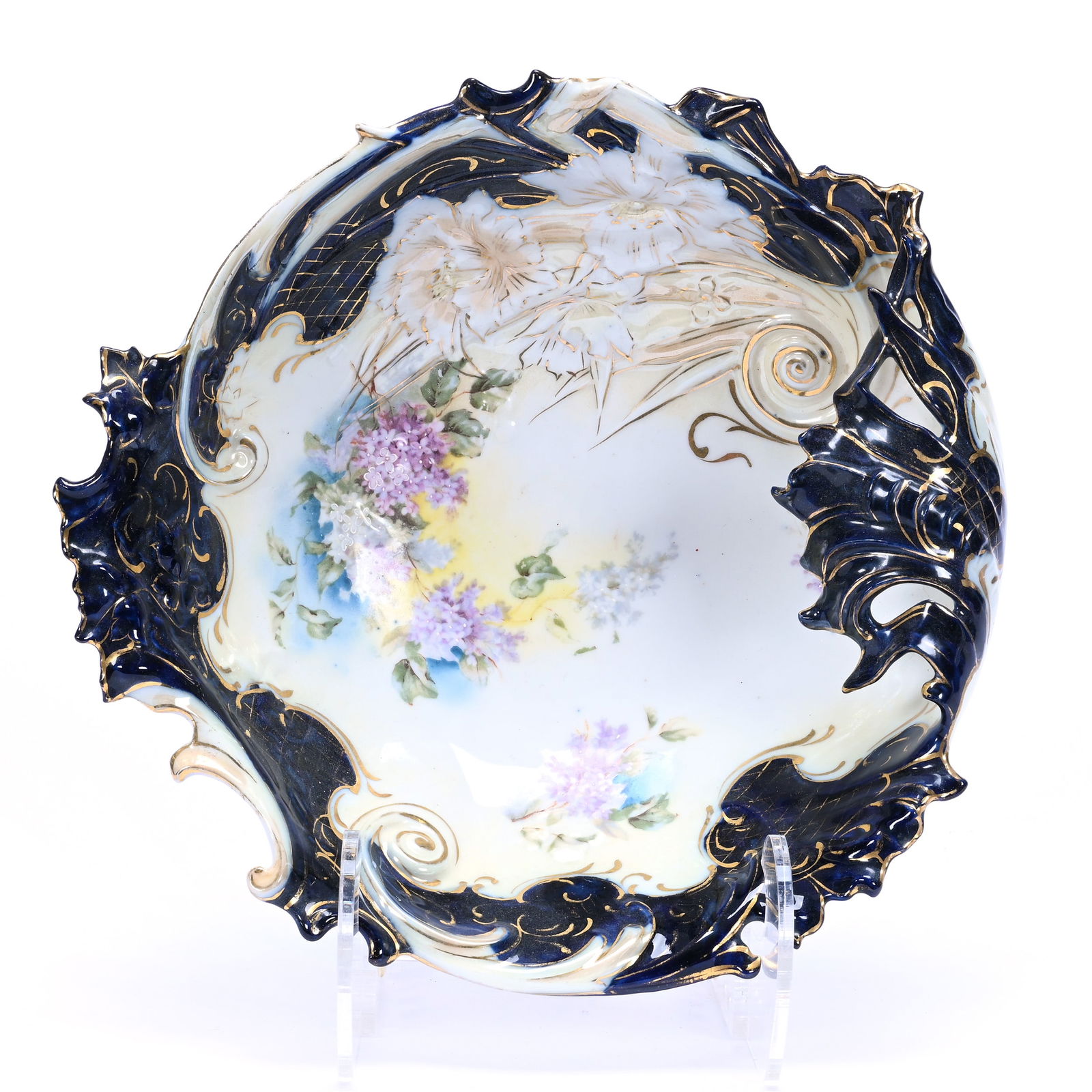 Bowl, Fold Over, R.S. Prussia Steeple Mark (1 of 2)