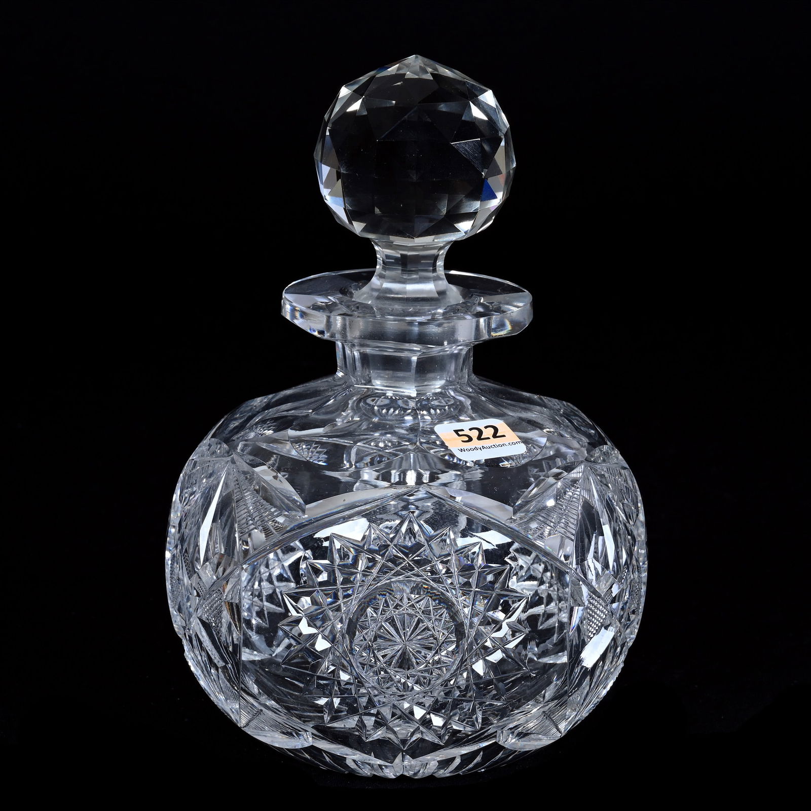Oversize Cologne Bottle, Globe Shape, Premier Pattern By Bergen (1 of 3)