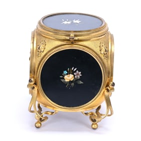 Jewel Box, Florentine Pietra Dura Panels (Five)