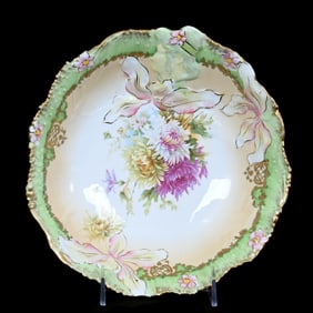 Bowl, Unmarked R.S. Prussia, Hidden Image Mold