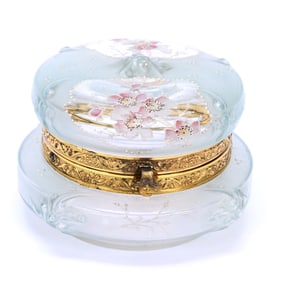 Jewel Box, Unmarked Wave Crest, Clear Crystal