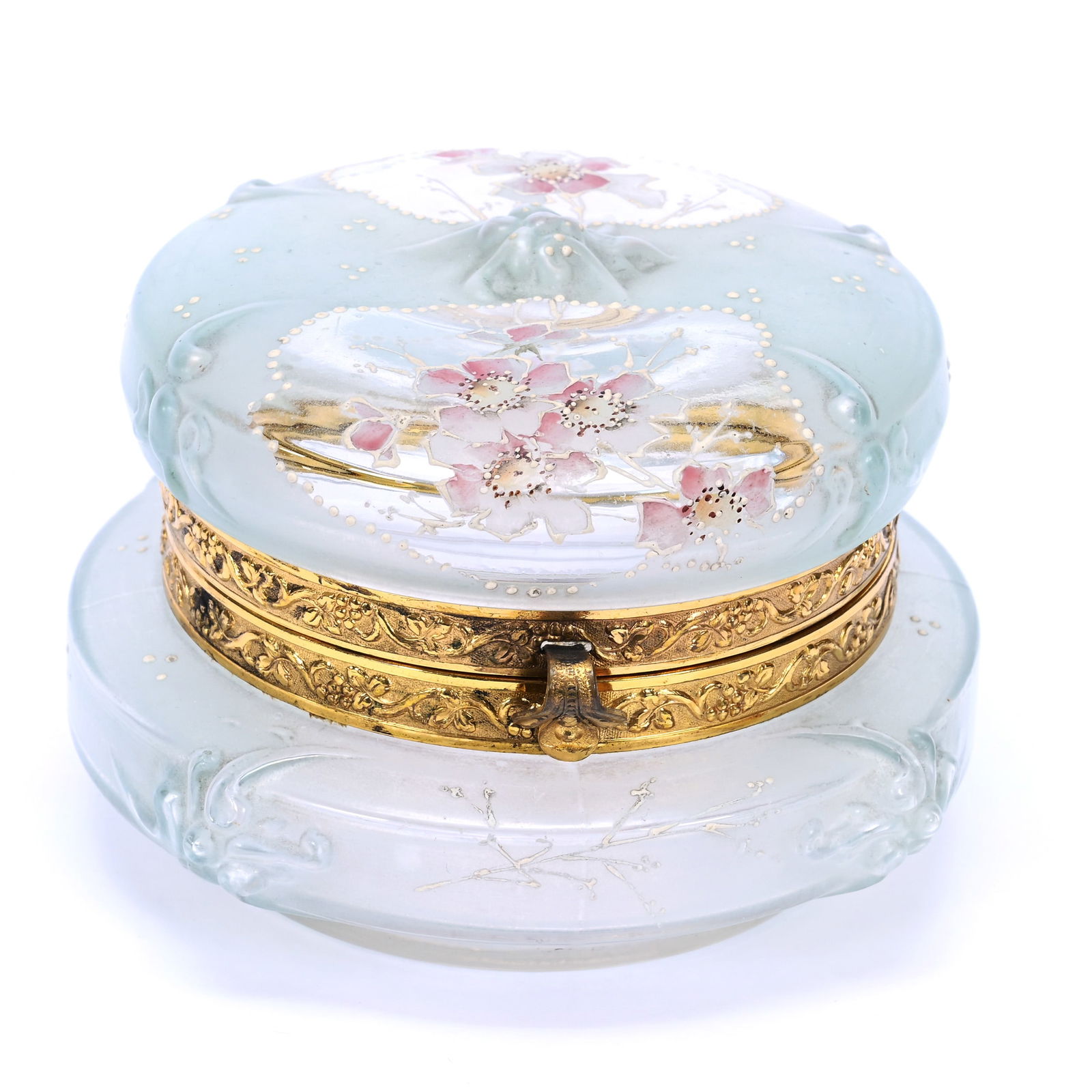 Jewel Box, Unmarked Wave Crest, Clear Crystal (1 of 3)