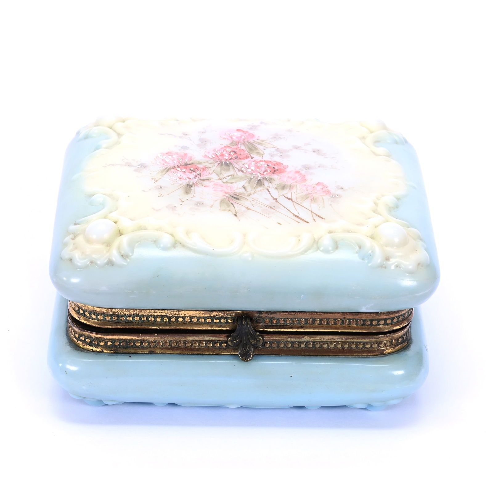 Poker Box, Wave Crest Banner Mark, Sells With Deck Of Cards Dated 1898 And Box Full Of Original (1 of 6)