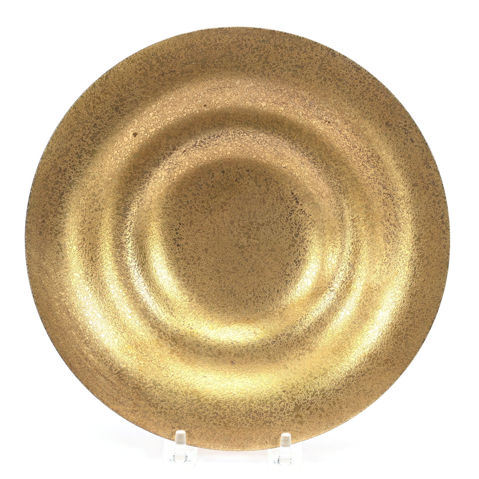 Plate Marked Tiffany Studios #1708, Gilded Bronze (Dore) (1 of 2)