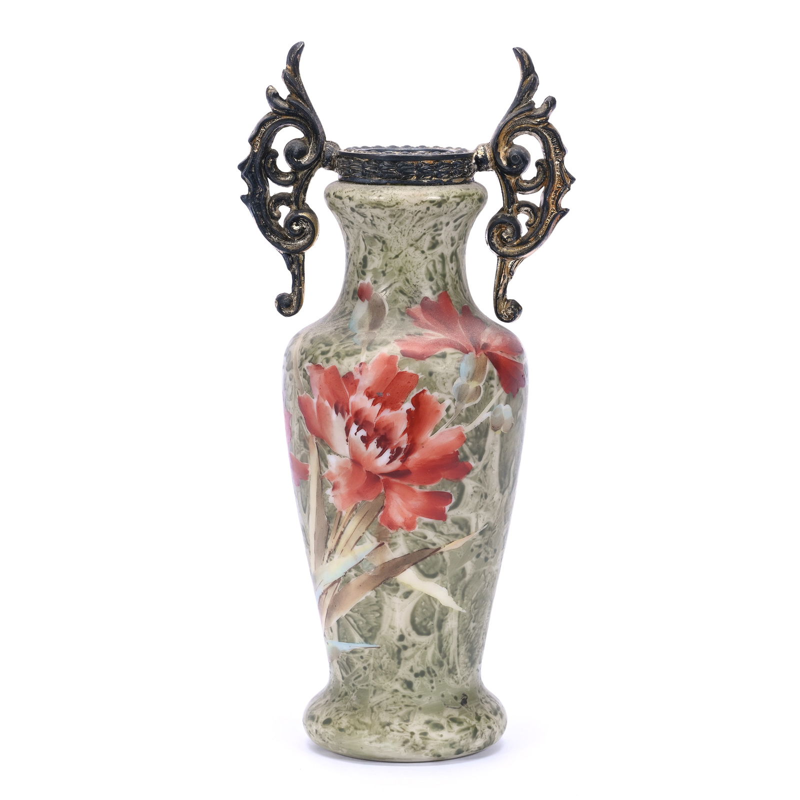 Vase, Two Handles, Unmarked Kelva (1 of 3)