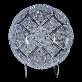 Bowl, American Brilliant Cut Glass