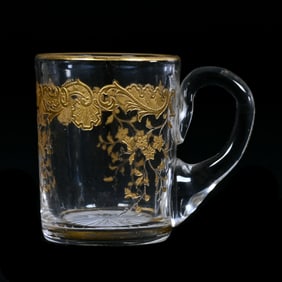 Thimble Size Whiskey Tumbler With Handle, BPCG