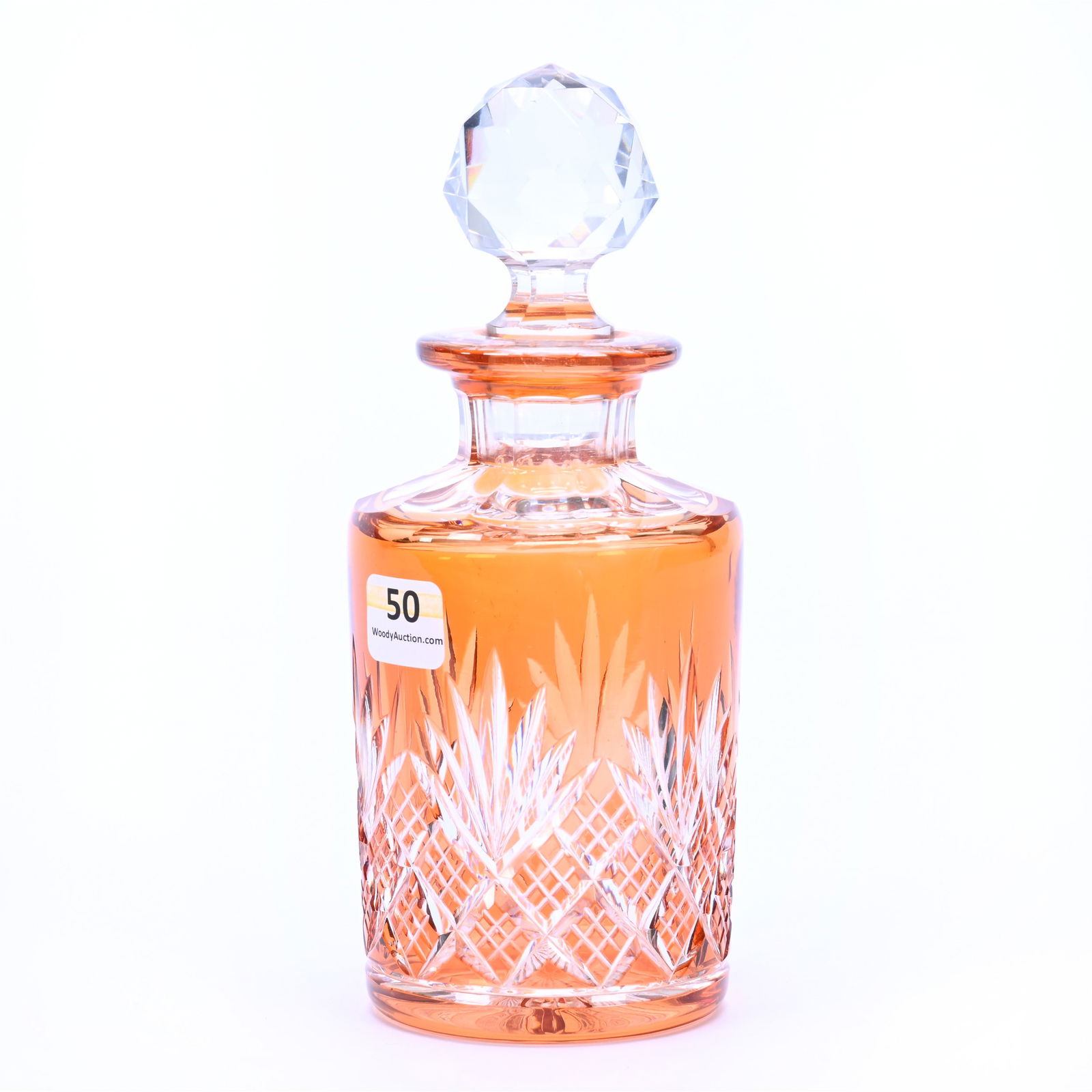 Cologne Bottle, BPCG, Apricot Cut To Clear (1 of 3)