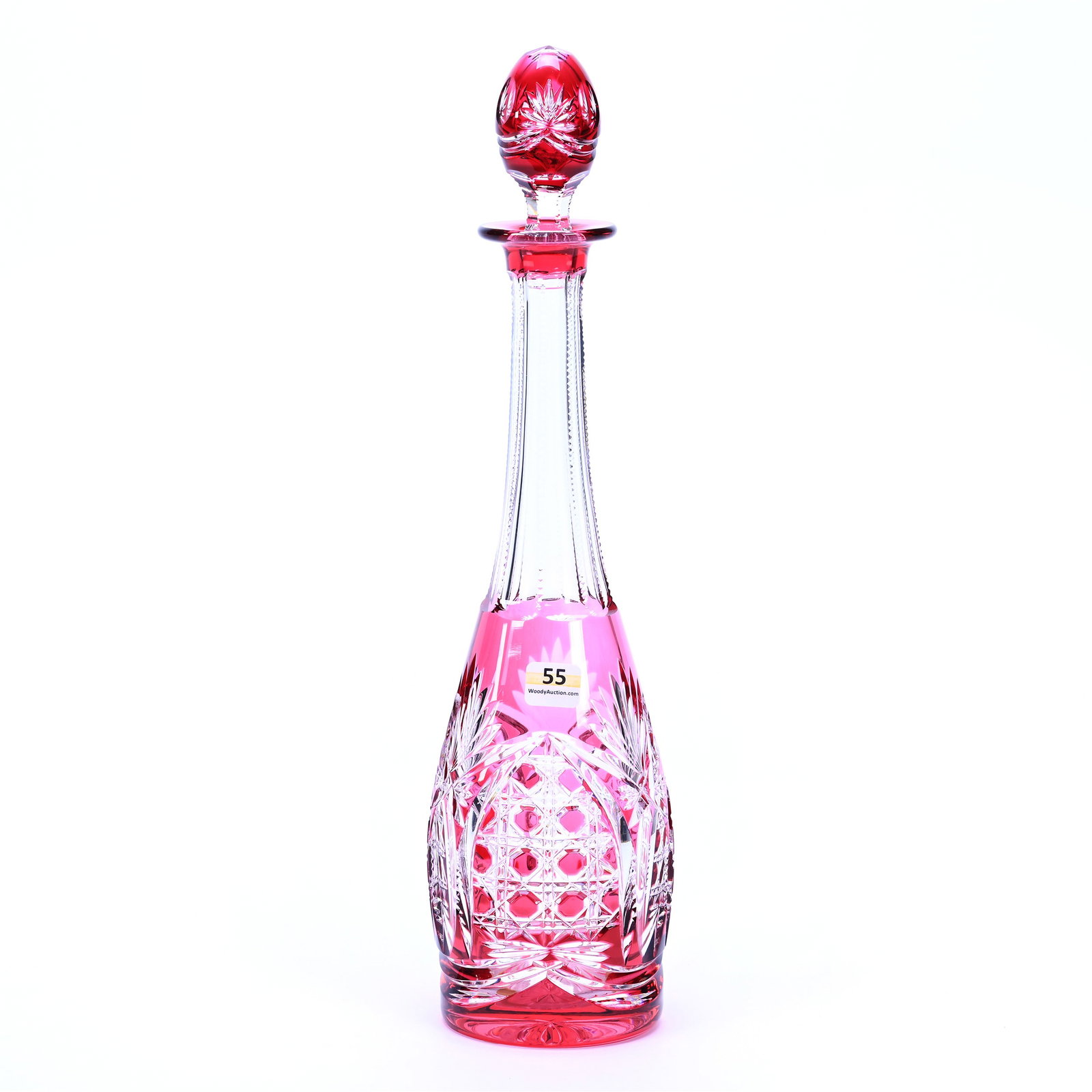 Decanter, BPCG, Cranberry Cut To Clear (1 of 3)