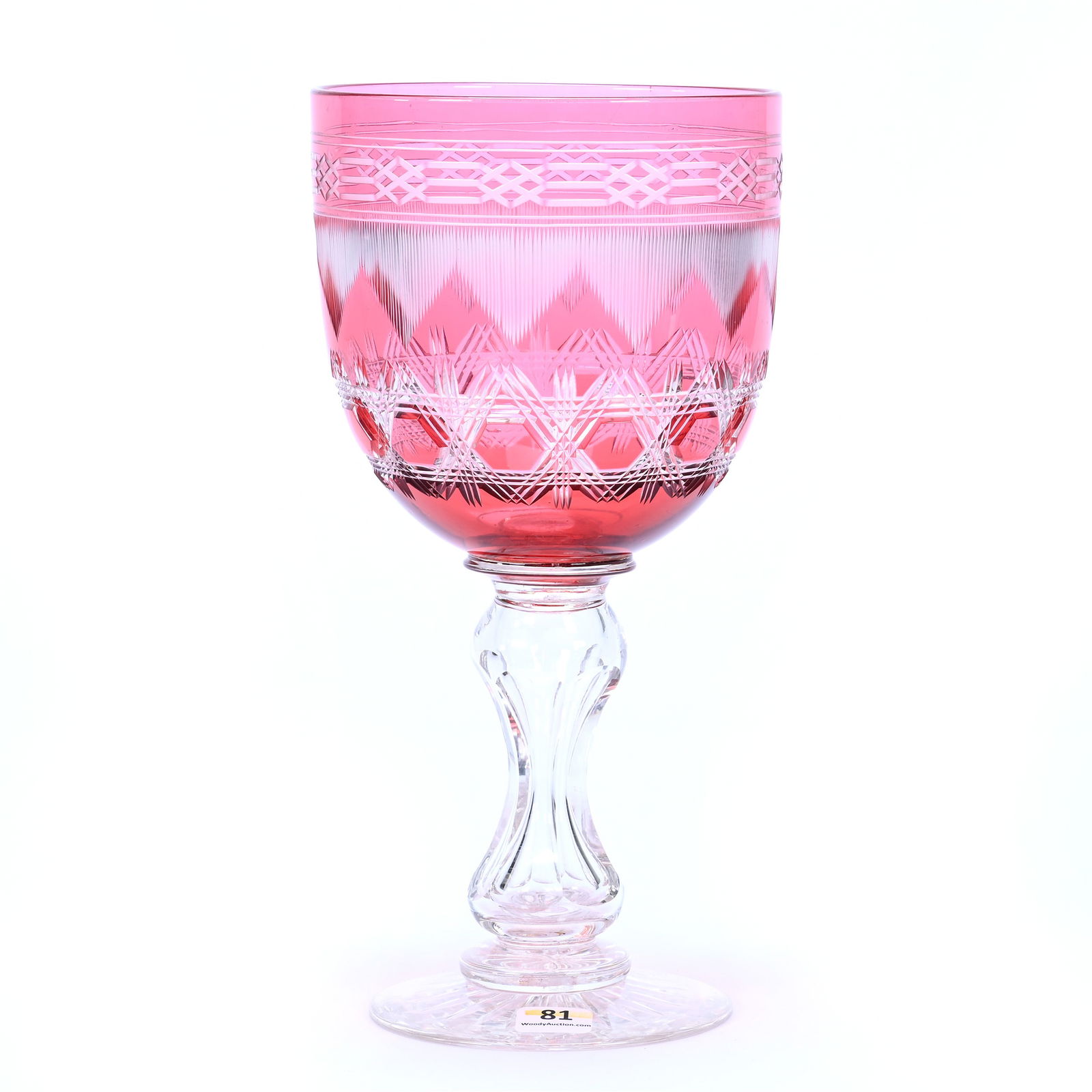 Massive Chalice, BPCG, Cranberry Cut To Clear (1 of 3)