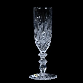 Fluted Champagne, BPCG, Pattern #3165/17 By Val St. Lambert, Circa 1908
