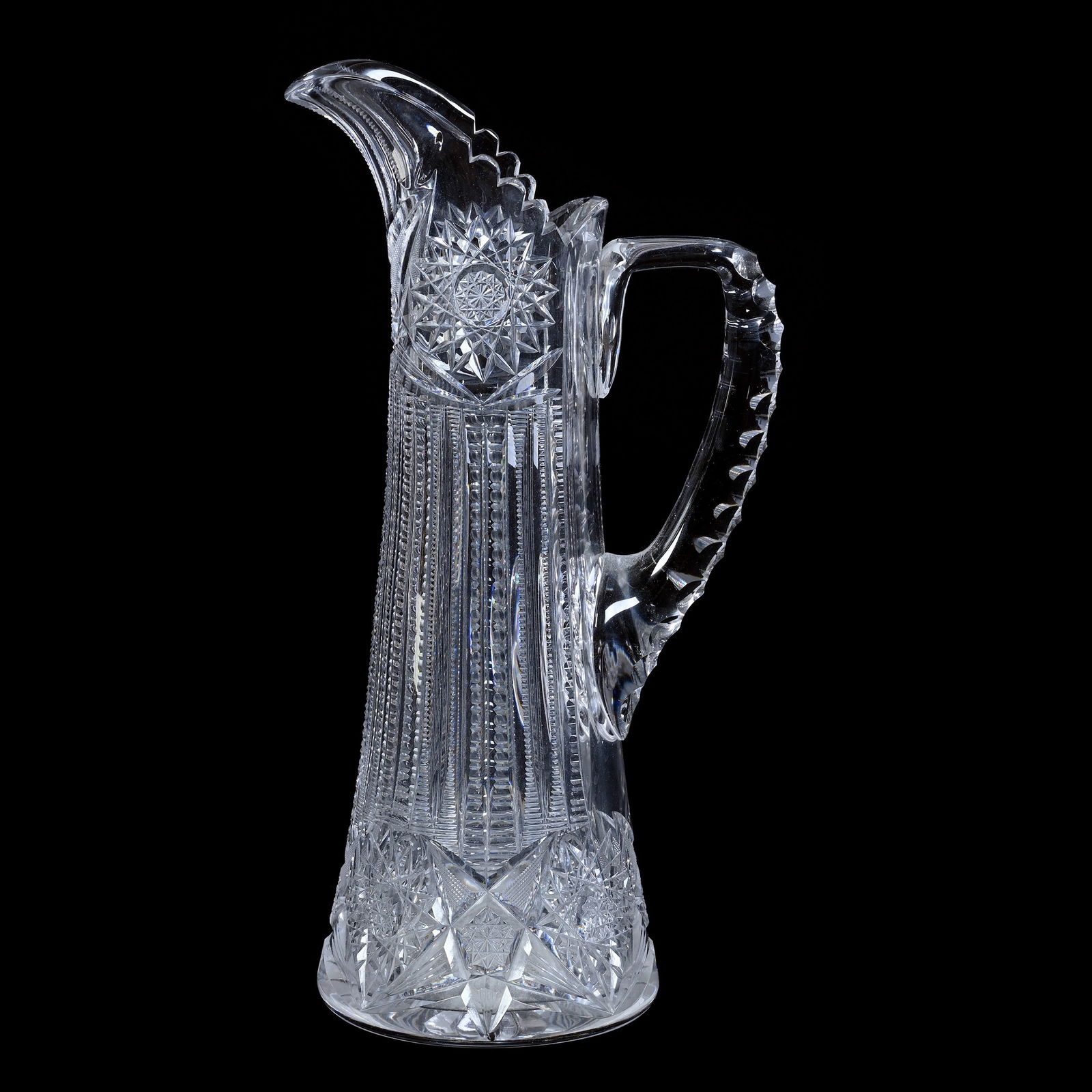 Tankard, ABCG, Prism Cut Body With Hobstar, Strawberry Diamond And Fan Border (1 of 3)