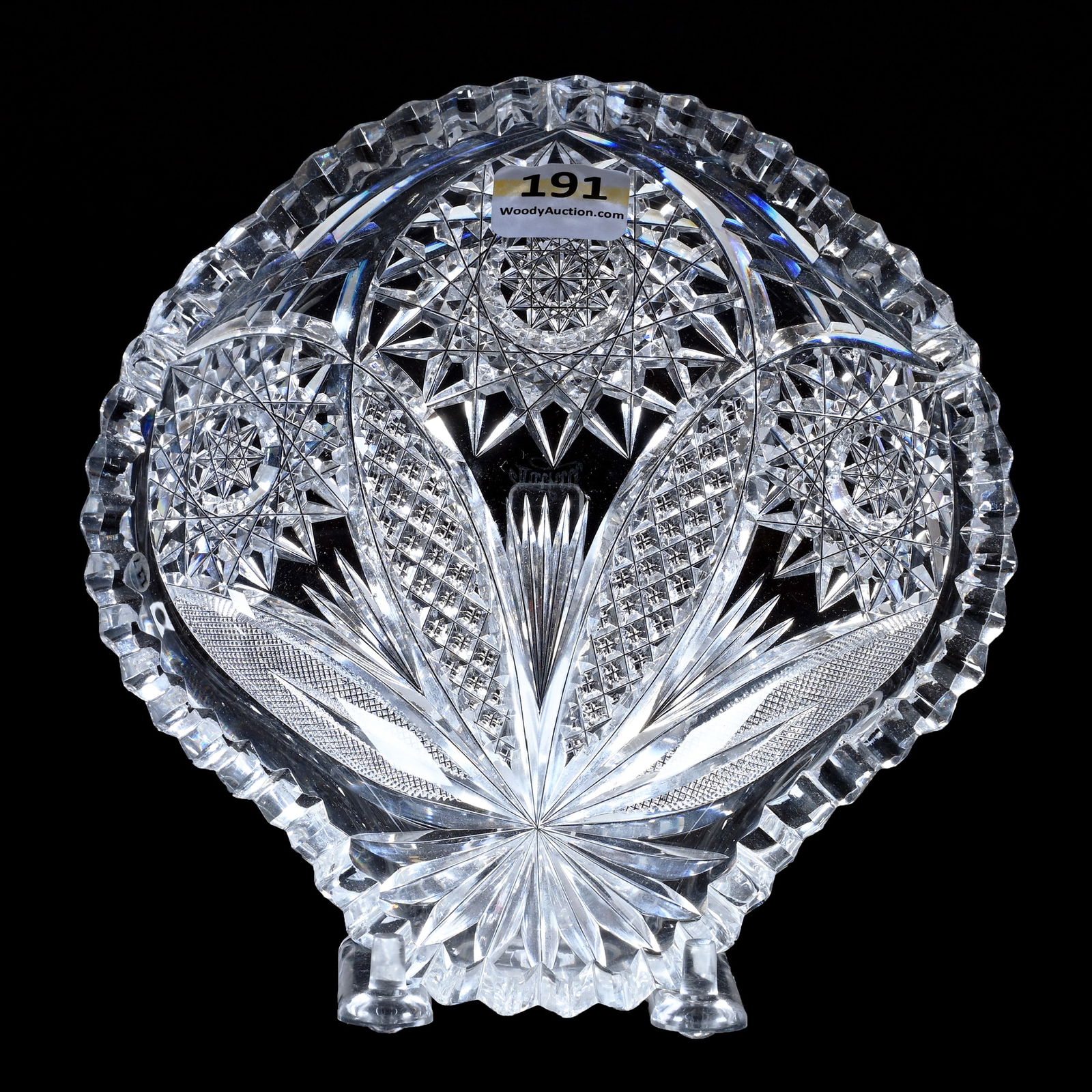 Nappy, ABCG, Signed Tuthill, Hobstar, Vesica, Crosscut Diamond, Strawberry Diamond And Fan Motif (1 of 2)